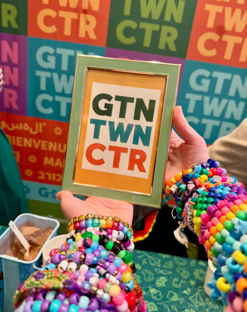 Colorful GTTC promotional display